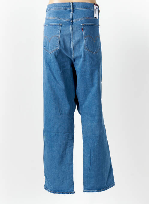 Blugi cu croială dreaptă albastru LEVIS femeie