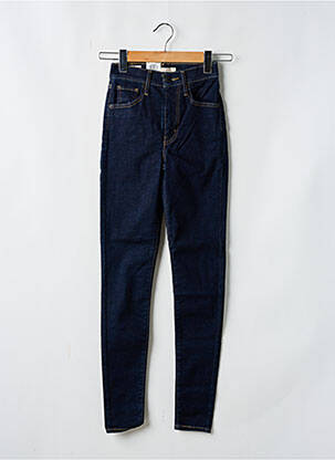 Blugi skinny țesătură brută mărime normală albastru LEVI'S femeie