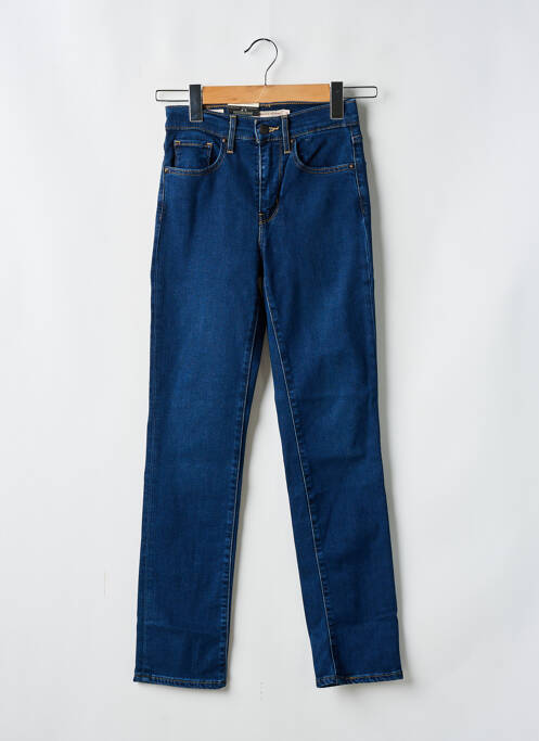 Blugi cu croială slim albastru LEVIS femeie