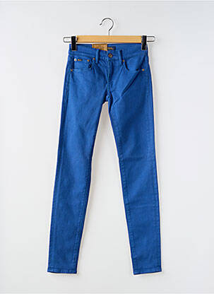 Blugi cu croială slim albastru RALPH LAUREN femeie