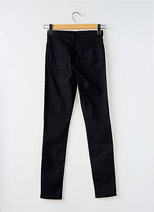 Pantalon slim țesătură poplin mărime normală negru COMPTOIR DES COTONNIERS femeie
