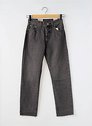 Blugi cu croială dreaptă negru LEVIS femeie