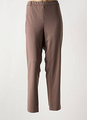Pantalon drept elasticitate mărime normală maro DAMART femeie