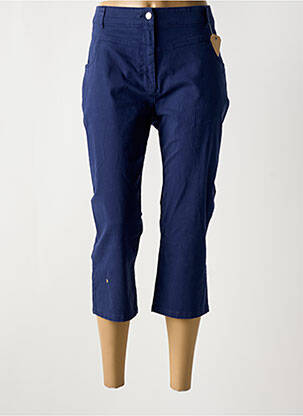 Pantalon trei sferturi albastru DAMART femeie