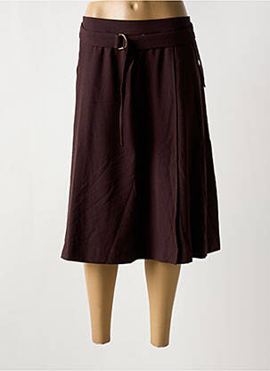 Fustă midi maro DAMART femeie