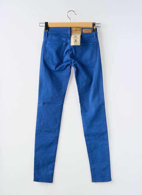 Blugi cu croială slim albastru RALPH LAUREN femeie