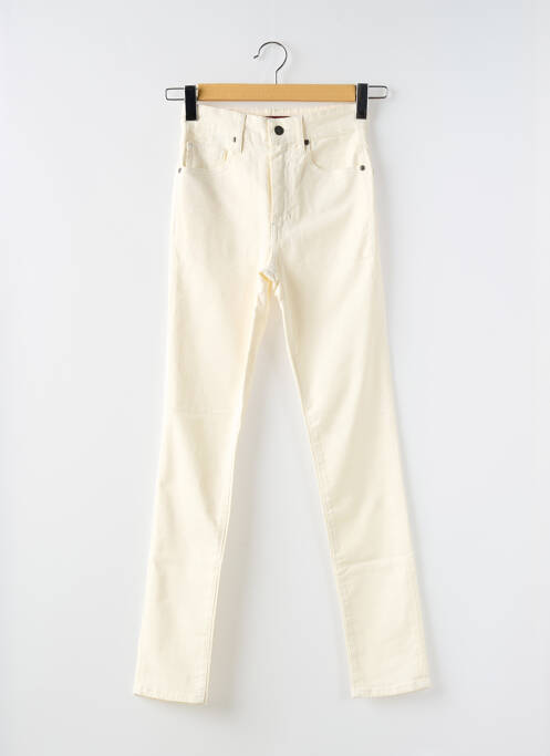 Pantalon slim bej COMPTOIR DES COTONNIERS femeie