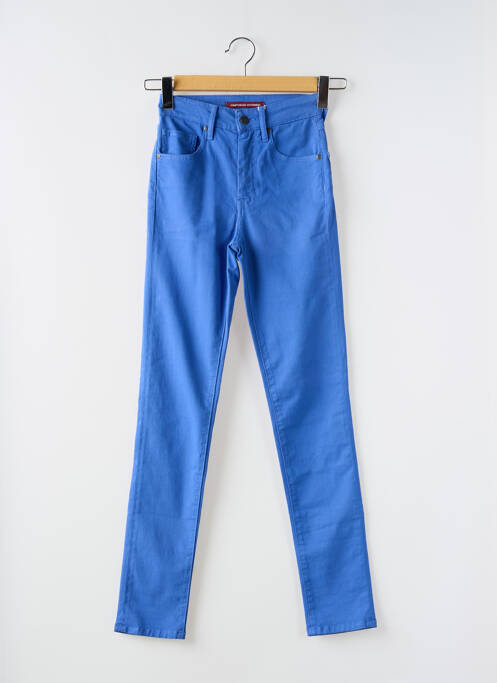 Pantalon slim albastru COMPTOIR DES COTONNIERS femeie