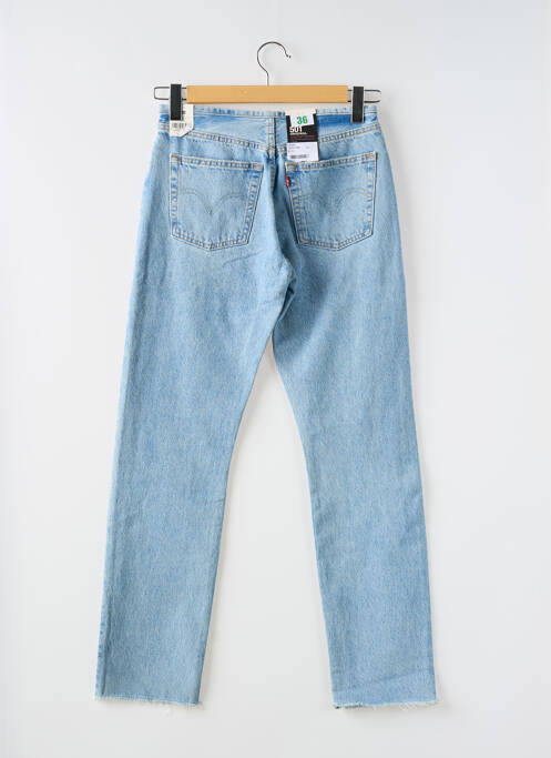 Blugi cu croială dreaptă albastru LEVIS femeie