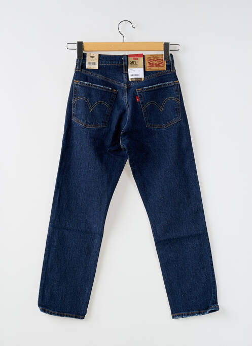 Blugi cu croială dreaptă albastru LEVIS femeie