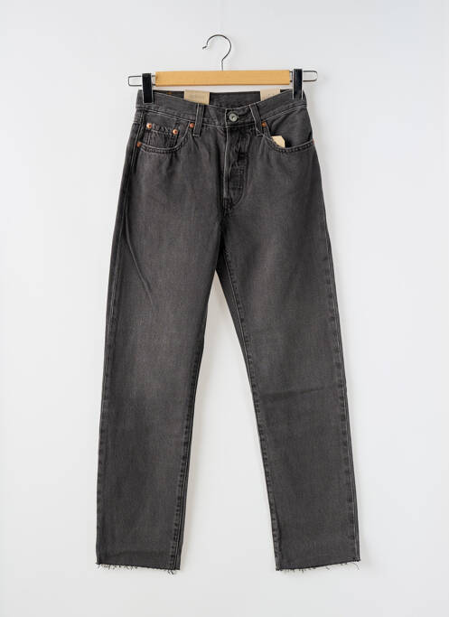 Blugi cu croială dreaptă negru LEVIS femeie