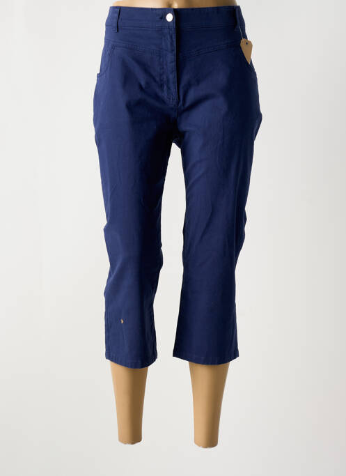 Pantalon trei sferturi albastru DAMART femeie