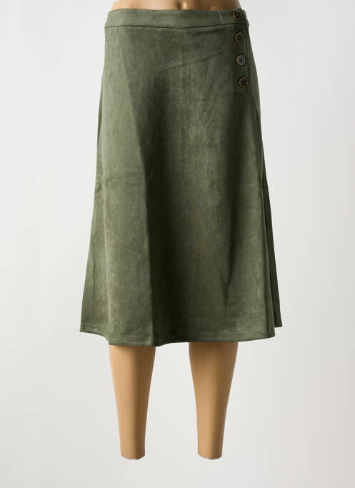 Fustă midi verde DAMART femeie