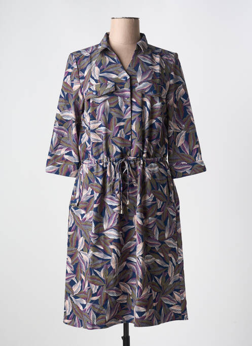 Rochie midi albastru DAMART femeie