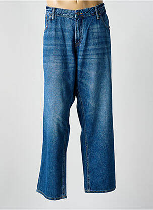 Blugi cu croială largă albastru JACK & JONES bărbat