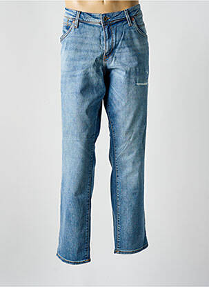 Blugi cu croială slim albastru JACK & JONES bărbat