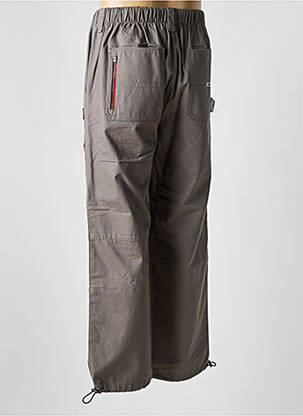 Pantalon larg țesătură poplin mărime normală gri TOMMY HILFIGER bărbat