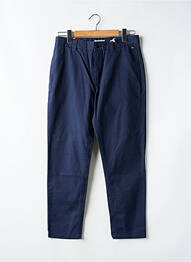 Pantalon chino țesătură poplin mărime normală albastru TOMMY HILFIGER homme