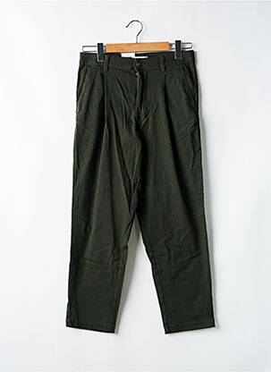 Pantalon chino elasticitate mărime normală verde JACK & JONES bărbat