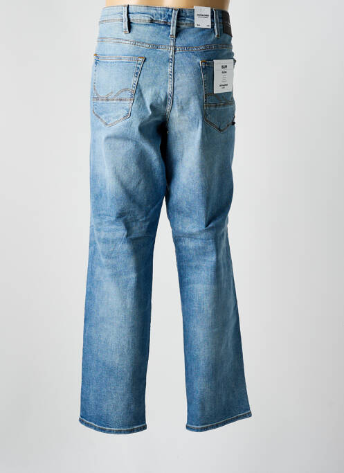 Blugi cu croială slim albastru JACK & JONES bărbat