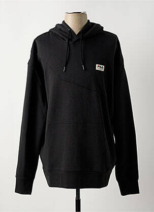 Hanorac cu glugă negru FILA bărbat