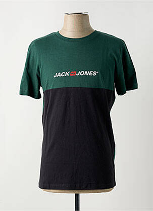 Tricou verde JACK & JONES bărbat