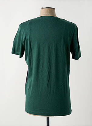 Tricou croială cambrată mâneci scurte verde JACK & JONES bărbat