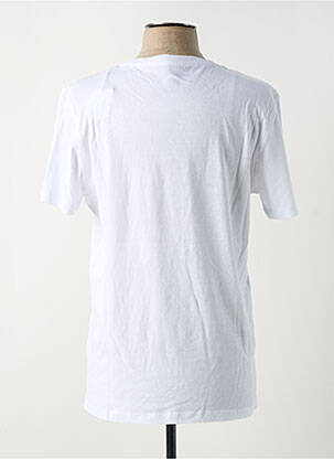 Tricou croială dreaptă mâneci scurte alb JACK & JONES bărbat