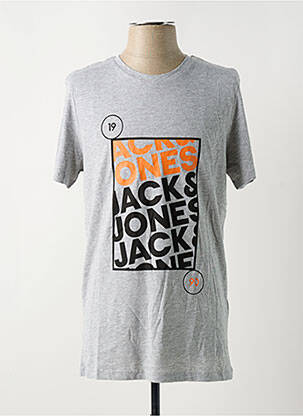 Tricou gri JACK & JONES bărbat