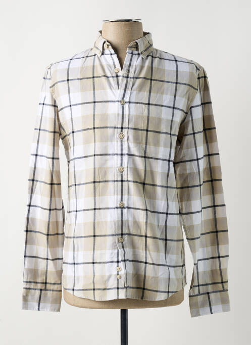 Cămașă cu mâneci lungi bej CELIO bărbat