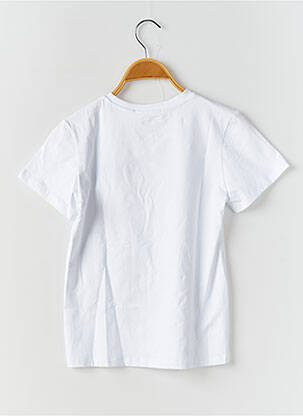 Tricou elasticitate mâneci scurte alb PM MERE & FILLE băiat