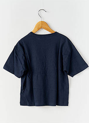 Tricou serigrafie flockată mâneci scurte albastru NAME IT băiat