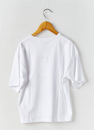 Tricou serigrafie flockată mâneci scurte alb NAME IT băiat