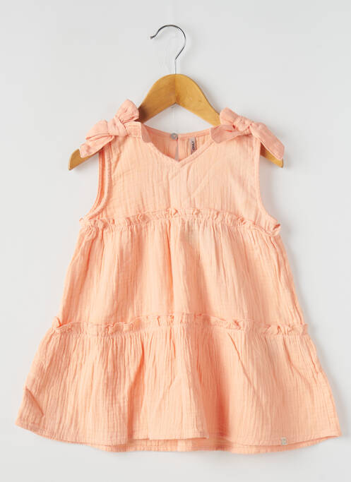 Rochie scurtă portocaliu ONLY fată