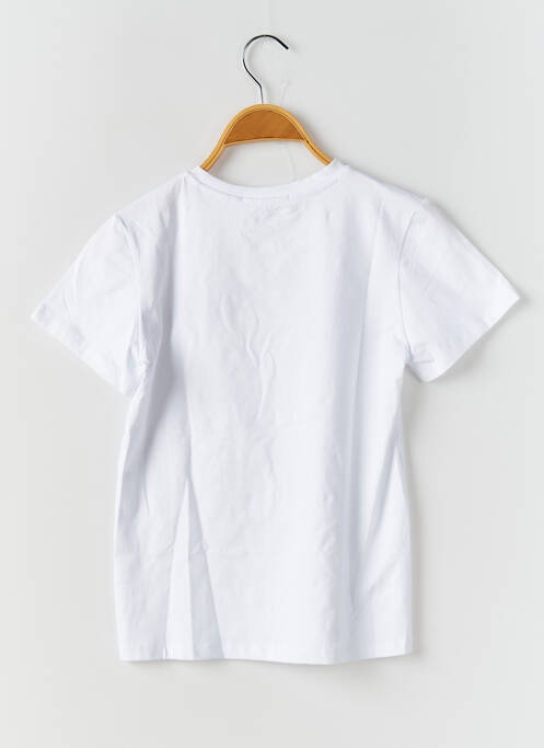 Tricou alb PM MERE & FILLE băiat