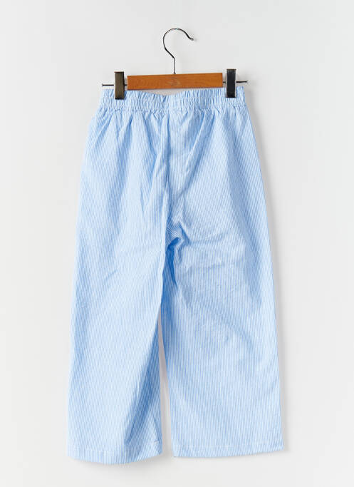 Pantalon larg albastru PM MERE & FILLE fată