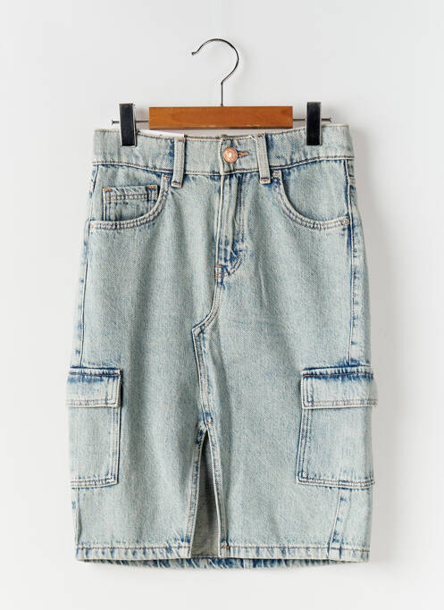 Fustă midi albastru ONLY fată