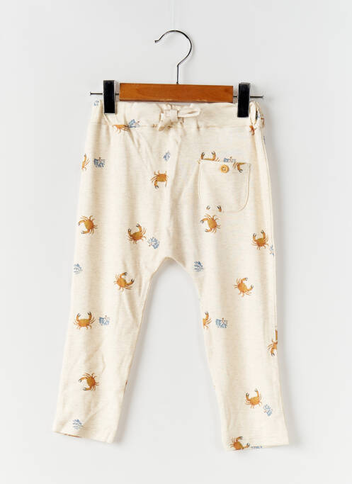 Pantalon slim bej NAME IT băiat