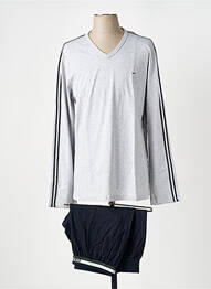 Pijama decolteu în v gri EDEN PARK homme