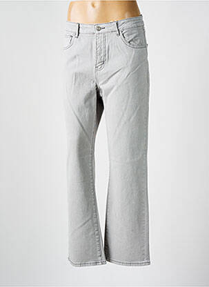 Blugi cu croială dreaptă gri ONADO femeie