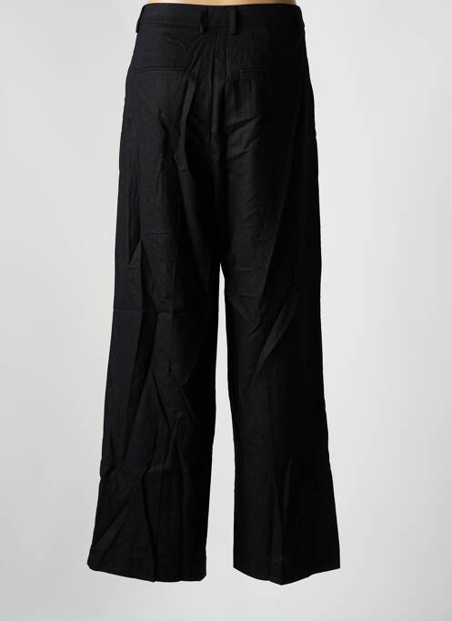 Pantalon larg negru GRACE & MILA femeie