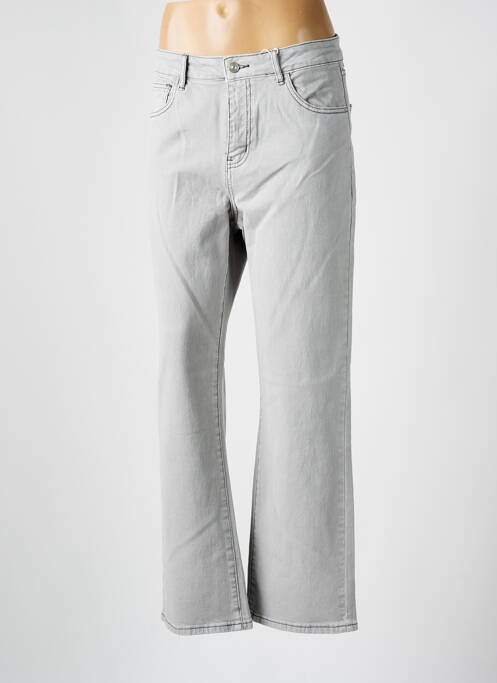 Blugi cu croială dreaptă gri ONADO femeie