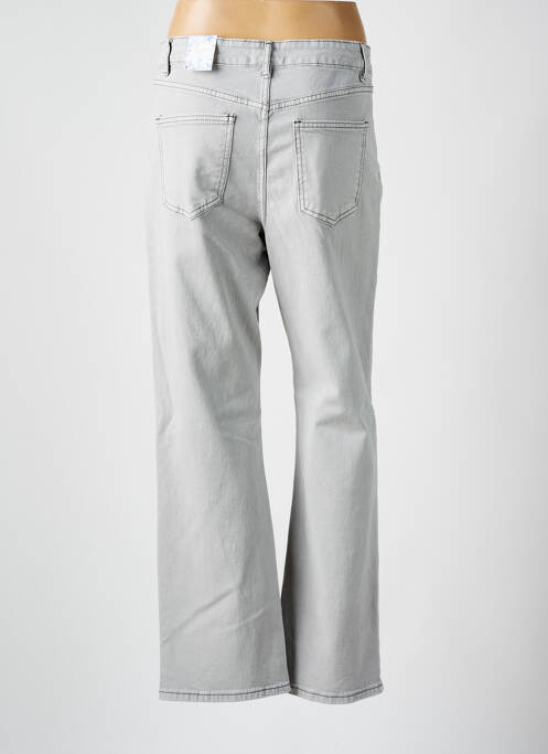 Blugi cu croială dreaptă gri ONADO femeie