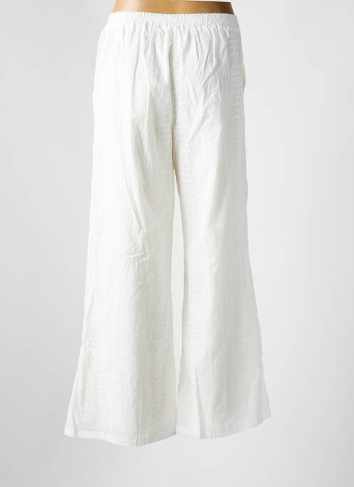 Pantalon larg bej GRACE & MILA femeie