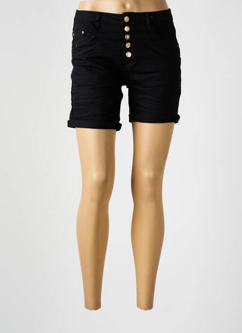 Șort negru PLACE DU JOUR femeie
