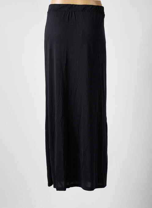 Fustă lungă negru PIECES femeie