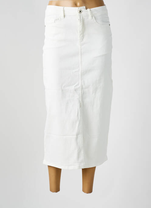 Fustă lungă alb ONADO femeie