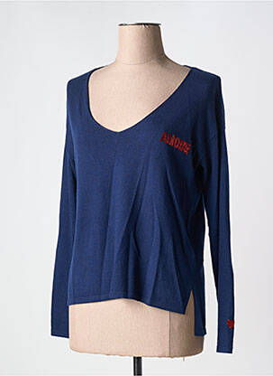 Pulover albastru GRACE & MILA femeie