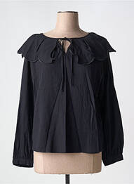 Bluză mâneci lungi mâneci lungi negru CERISE BLUE femeie