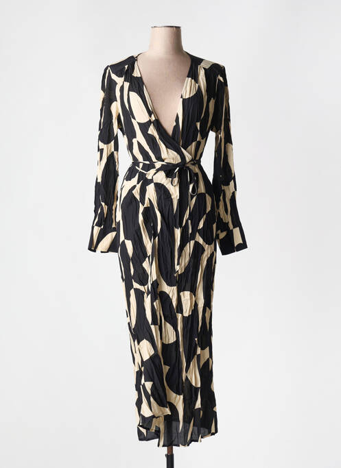 Rochie lungă negru GRACE & MILA femeie